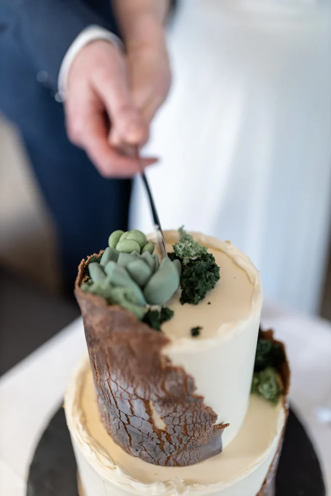 Hochzeitsfotograf Trier Luxemburg - Anschnitt Hochzeitstorte